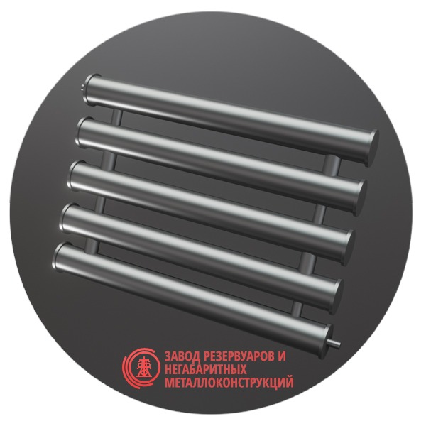 Регистры отопления пятирядные РСП-5x42x2.0-6000 мм